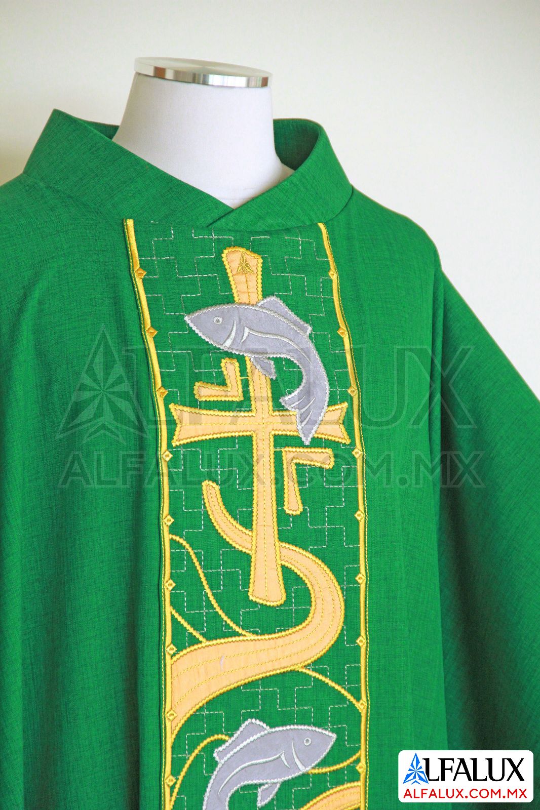 22 PECES Alfalux Casulla Verde Central 230 (4)